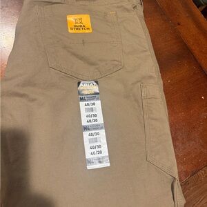 Ariat Rebar M4 Relaxed Straight Leg Pants in Tan